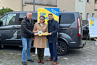  Dr Lydia Hüskens, Minister for Infrastructure and Digital Affairs, launches the project