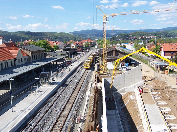 Bahnhof in Wernigerode Projektbeispiel Wernigerode