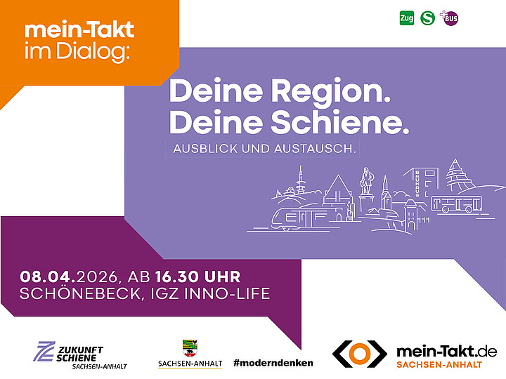 Ein Plakat, das zum Regonaldialog einlädt.