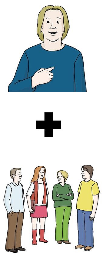 Fünf Personen Fünf Personen